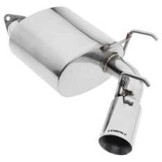 Silencer, exhaust, single exit, stainless steel, Cobalt