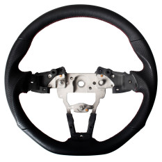 Steering Wheel, black/red