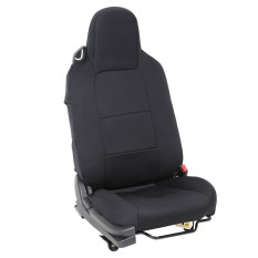 Seat Cover Set, neoprene, black