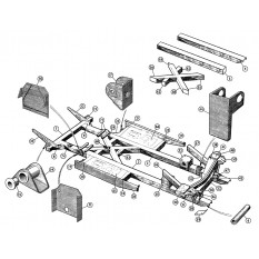 Chassis Frame - 100-4, 100-6 & 3000 (1953-68)
