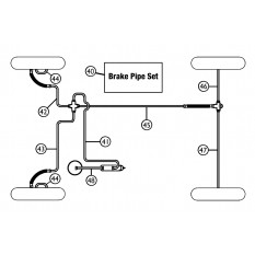 Brake Pipes - 100-6 (BN4 & BN6) (1956-59)