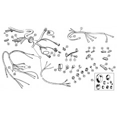 Wiring Harness & Fittings - 100-4, 100-6 & 3000 (1953-68)