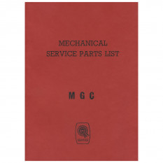 Parts Catalogue, mechanical, Factory