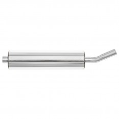Silencer, exhaust, stainless steel