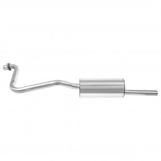 Silencer & Tail Pipe, exhaust, stainless steel