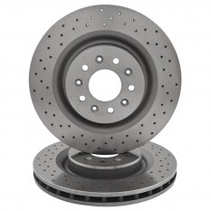 Brake Disc, front, 355mm, pair, Eurospare