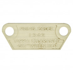 ID Plate, inlet manifold