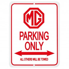Parking Sign, MG Octagon