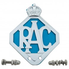Badge, RAC, Original Blue Background