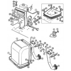 Pedal Box Assembly: Single Line System - MGB & MGB GT (1962-78)