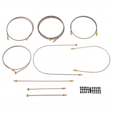 Brake Pipe Set, copper/nickel, LHD, single