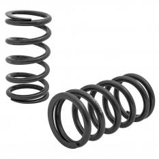 Road Spring Set, front, rally uprated 400lbs, silicon chrome, pair