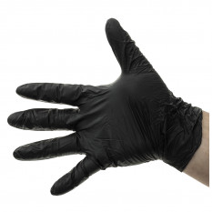 Disposable Gloves, Nitrile, large, 100 per box
