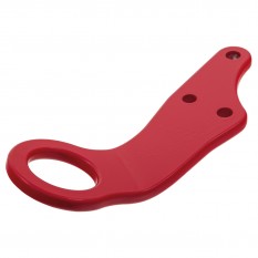 Tow Hook, front, Jass Performance, red