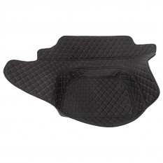 Quilted Boot Liner, black with black stitching, CarbonMiata