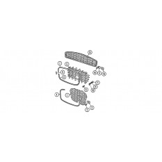 Grille & Fittings - TR2-3A (1953-62)