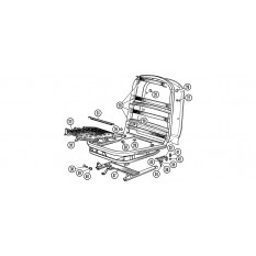 Seats, Frames & Fittings (Type 3) - TR4-4A (1961-67)