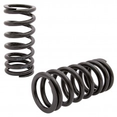 Road Spring Set, front, fast road uprated 390lbs, lowered, silicon chrome, pair