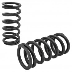 Road Spring Set, front, race uprated 420lbs, lowered, silicon chrome, pair
