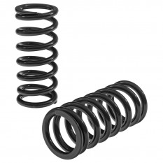 Road Spring Set, front, fast road uprated 420lbs, silicon chrome, pair