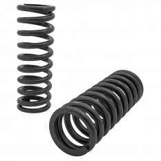 Road Spring Set, rear, fast road/rally uprated 390lbs, silicon chrome, pair