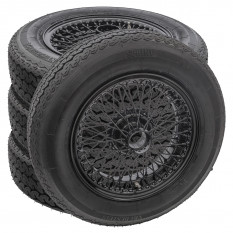 Wire Wheel & Tyre Sets - Austin-Healey 100-4 & 100-6