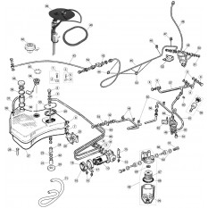 Fuel Tanks and Pumps, 6-Cylinder - E-Type (1961-1971)
