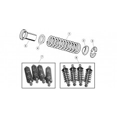 Rear Springs and Components - E-Type (1961-1975)