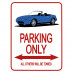 Parking Signs - MX-5 Mk1