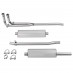Exhaust System, Tourist Trophy, Touring, stainless steel