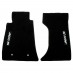 Footwell Mats, OEM, with logo, carpet, LHD, pair