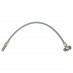 Brake Hose, front, stainless steel braided