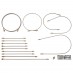 Brake Pipe Kit, copper, LHD only, Automec
