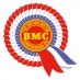 Sticker, body, BMC Rosette, red/white/blue