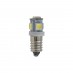 LED Bulb, screw MES E10, 12V, 2.2W, white, negative