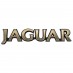 Badge, rear, Jaguar, gold, Genuine Jaguar