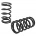 Road Spring Set, front, rally uprated 400lbs, silicon chrome, pair