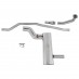 Exhaust System, Super Sports box, stainless steel