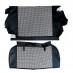 Rear Seat Cover Kits, Houndstooth - Mini City