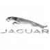 Badge, Jaguar and Leaper, rear, chrome, Genuine Jaguar