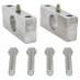 Bush, centre mounting, 1", solid, pair