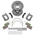 4 Pot Caliper Brake Conversion Kit - Vented