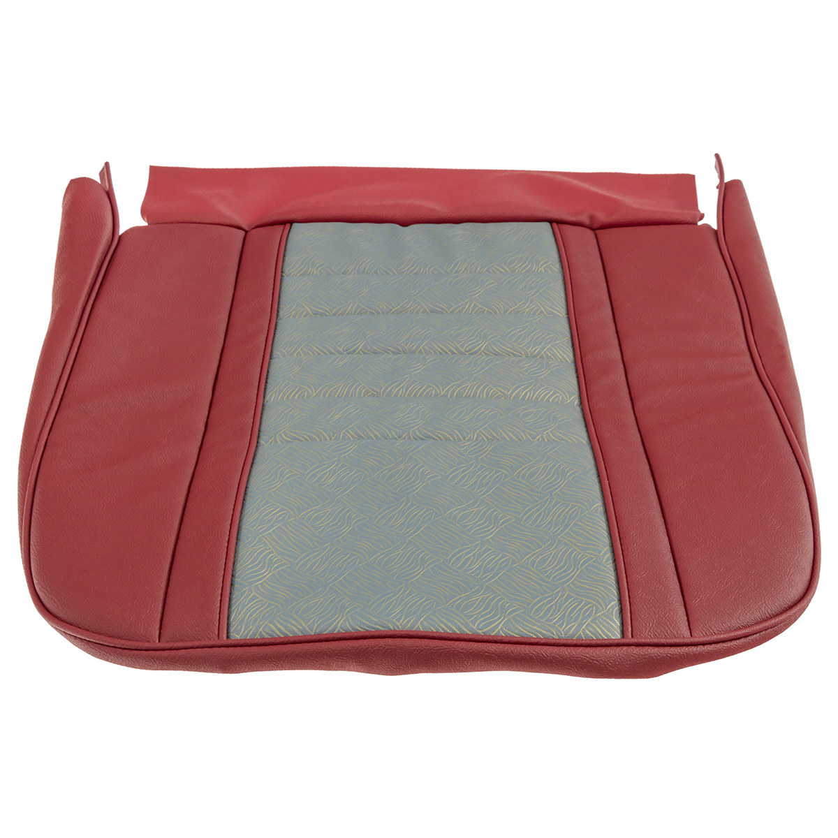 Mini Cooper Mk1 Seat cover Base Vinyl Tartan Red/gold brocade Newton Commercial eBay