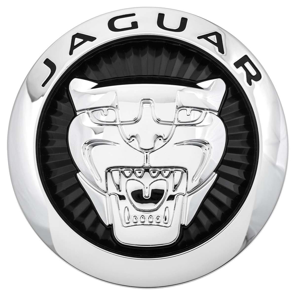  Jaguar  F Type Badge  de  calandre  chrome noir genuine JAGUAR  