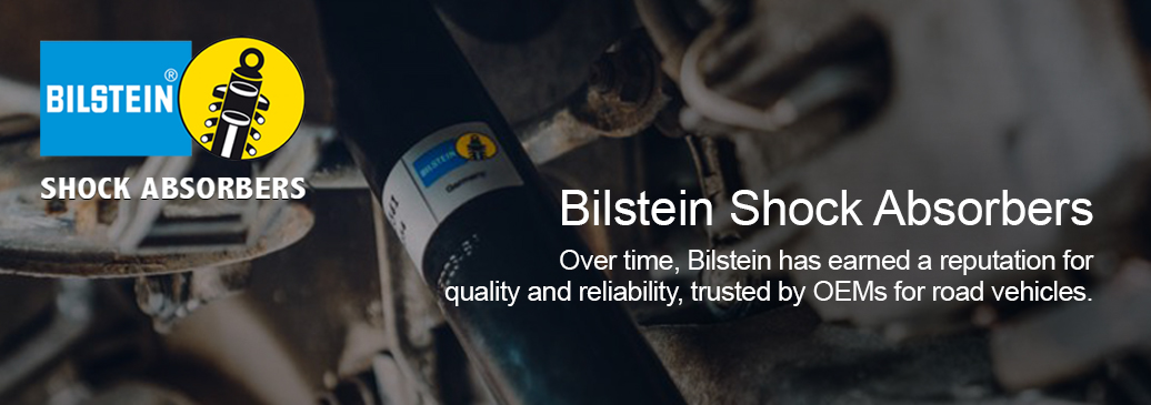 High quality shock absorbers with Bilstein
