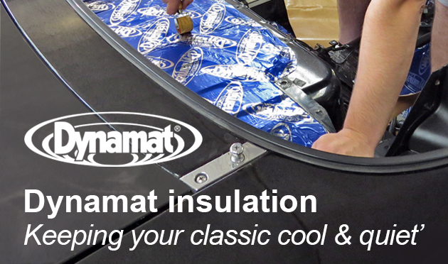 The best in sound deadening and heat insulation by Dynamat