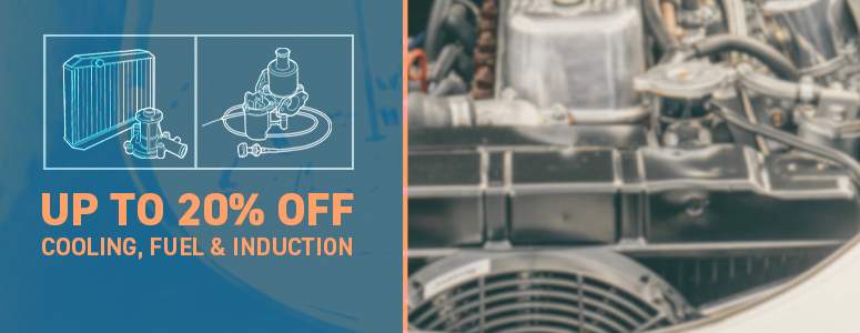 Sale, up to 20% off cooling, fuel & induction!*