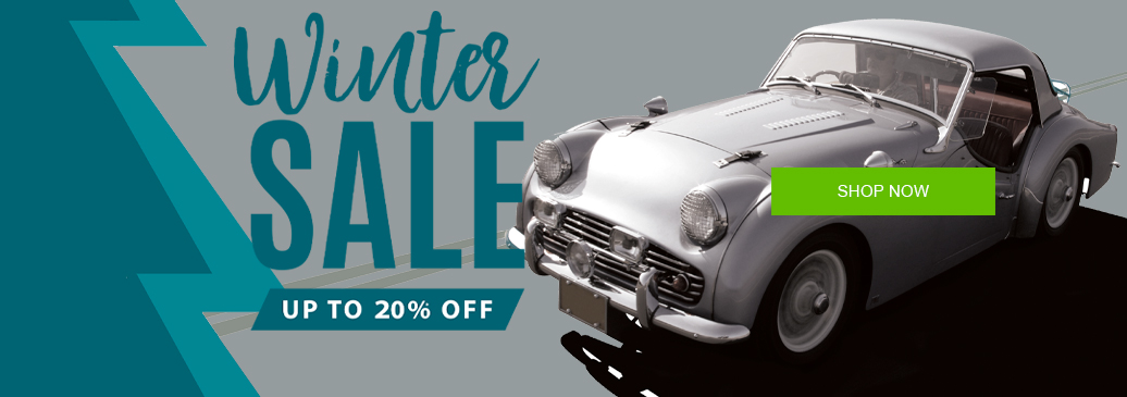 Save up to 20% on parts for your classic with our Winter Sale!*