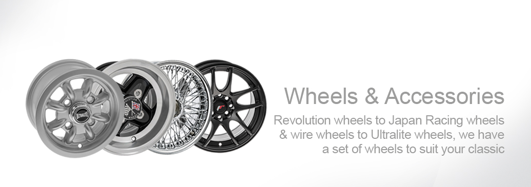Upgrade to high quality alloy wheels